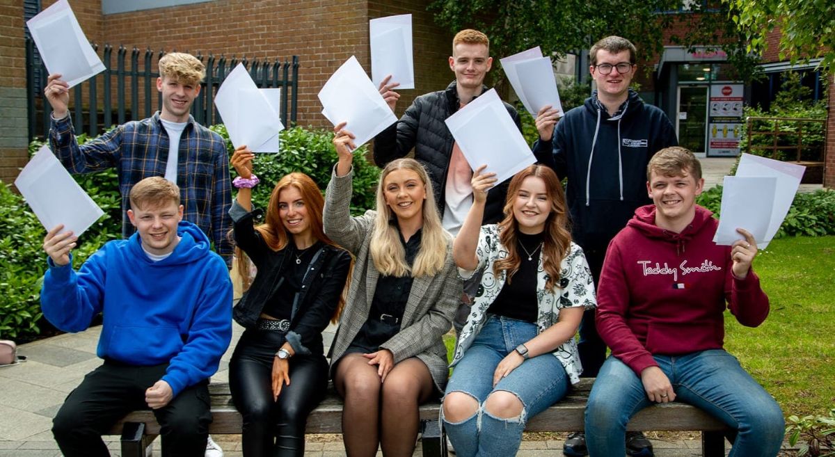 Class of 2022: SERC's Liverpool John Moores University degree students celebrate.